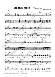 Bedroom Audio - ไม่บอกเธอ โน๊ตเปียโน เรียนเปียโน สอนเปียโนป๊อป