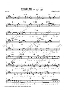 Singular - เบาเบา โน้ตเปียโน เรียนเปียโน สอนเปียโนป๊อป