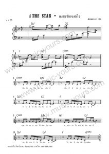 บี้ The Star - เผลอรักหมดใจ โน้ตเปียโน เรียนเปียโน สอนเปียโนป๊อป